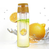 REFRESH Flip Top Fruit Infusion Water Bottle
