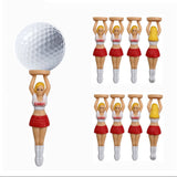 CLASSY GOLF Cheerleader Golf Tees (10 Pieces)